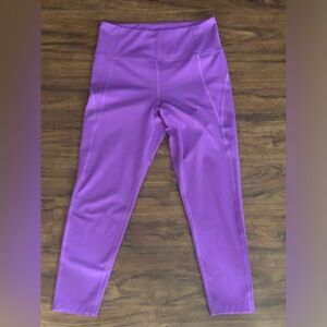 Girlfriend Collective Dark Orchid 7/8 Leggings